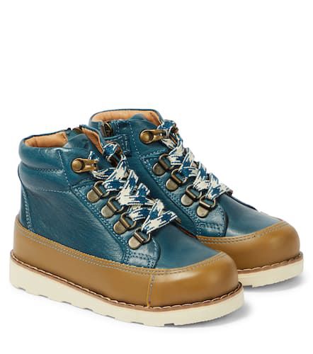 Petit Nord Leather lace-up boots - Petit Nord - Modalova