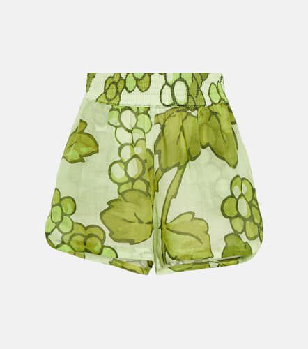 Etro Printed ramie shorts - Etro - Modalova