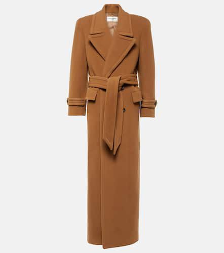 Oversized wool-blend coat - Saint Laurent - Modalova