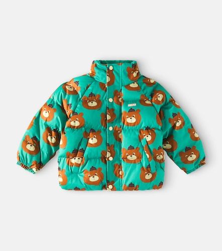 Bears cotton puffer jacket - Tinycottons - Modalova