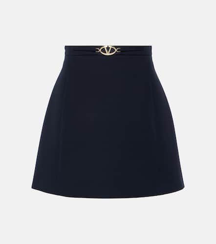 Minifalda de Crepe Couture - Valentino - Modalova