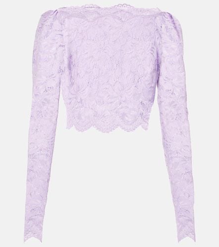 Rabanne Top in pizzo - Rabanne - Modalova