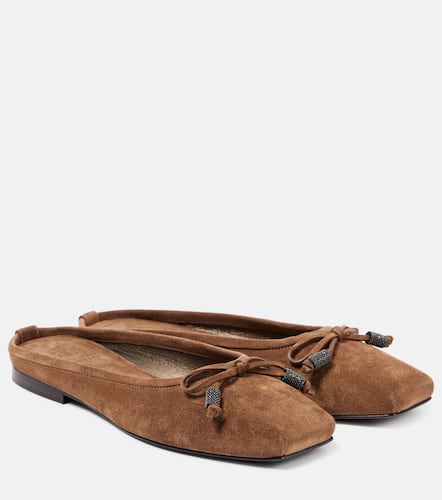 Brunello Cucinelli Mules in suede - Brunello Cucinelli - Modalova