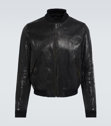 Prada Bomber leather jacket - Prada - Modalova