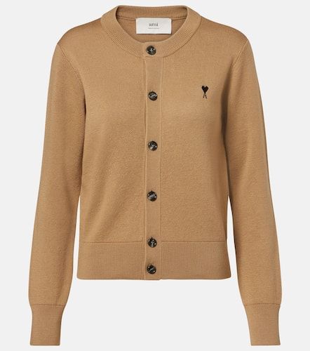 Cardigan Ami De Cœur en laine vierge - Ami Paris - Modalova