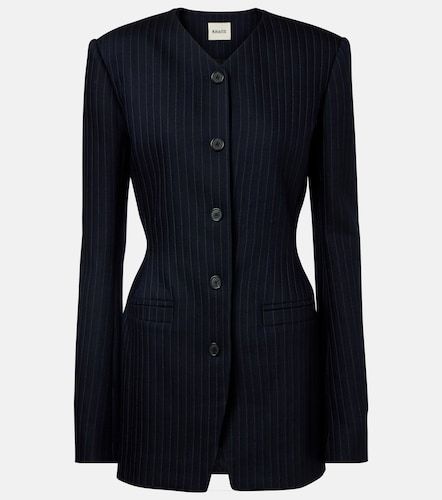 Naran pinstripe wool-blend blazer - Khaite - Modalova