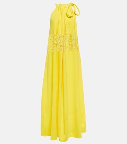 CrÃªpe halterneck maxi dress - Proenza Schouler - Modalova