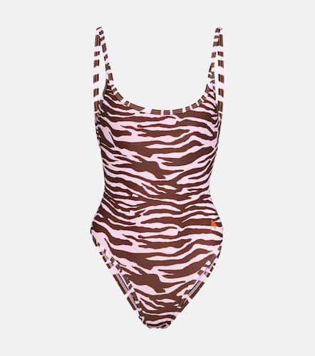 The Attico Zebra-printed swimsuit - The Attico - Modalova