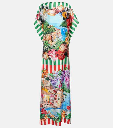 Kaftan Portofino aus Seide - Dolce&Gabbana - Modalova