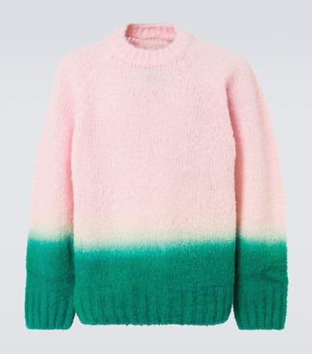 Sacai Gradient wool-blend sweater - Sacai - Modalova