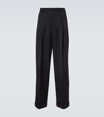 Wool and silk-blend gabardine suit pants - Dolce&Gabbana - Modalova