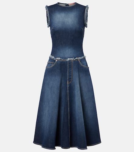 Robe midi Duffena en jean - Acne Studios - Modalova