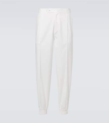 Pantalones tapered plisados - Brunello Cucinelli - Modalova