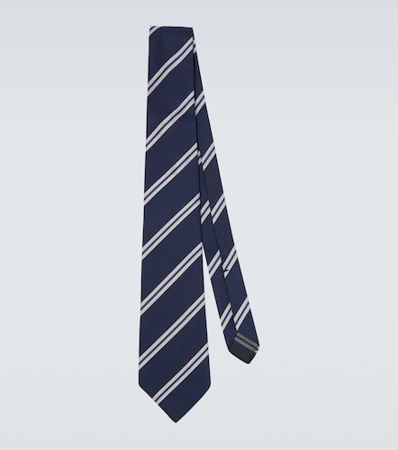 Dunhill Cravatta in seta a righe - Dunhill - Modalova