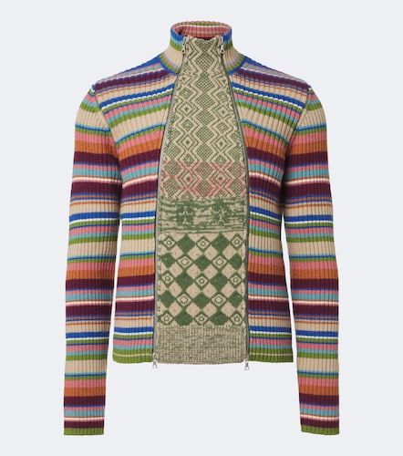 Pullover in lana a righe - Dries Van Noten - Modalova