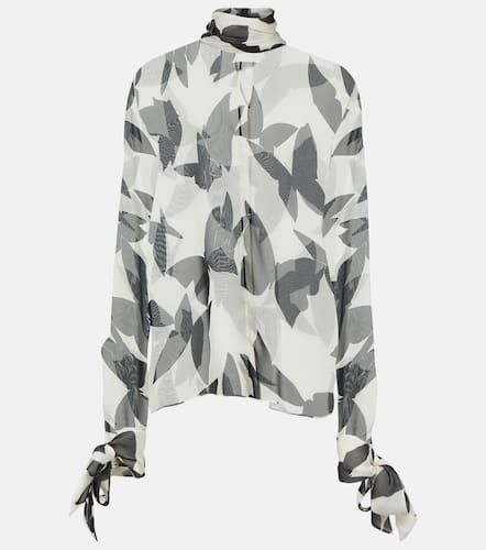 Saint Laurent Printed silk blouse - Saint Laurent - Modalova
