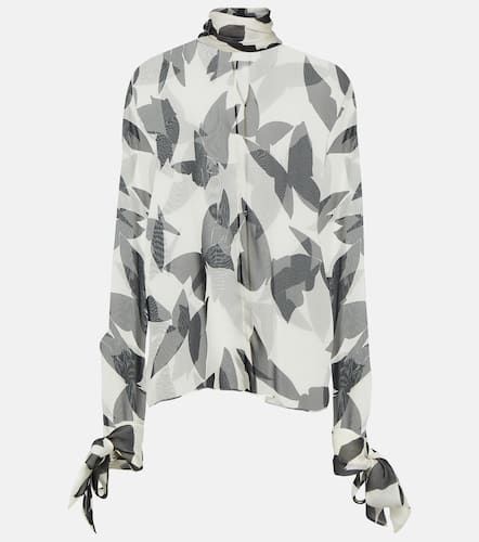 Saint Laurent Top aus Seide - Saint Laurent - Modalova