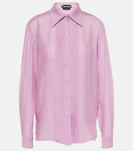 Tom Ford Camisa Batiste de seda - Tom Ford - Modalova