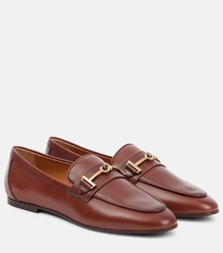 Tod's T Ring leather loafers - Tod's - Modalova