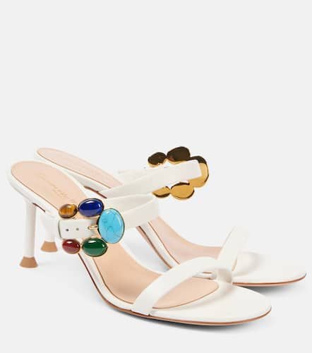 Verzierte Sandalen 70 aus Leder - Gianvito Rossi - Modalova