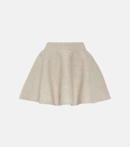 AlaÃ¯a Flared wool-blend miniskirt - Alaia - Modalova