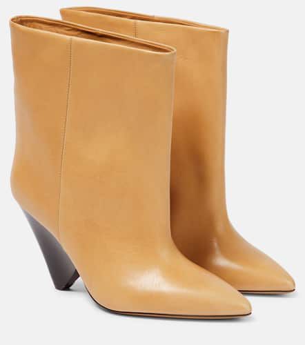 Miller leather ankle boots - Isabel Marant - Modalova