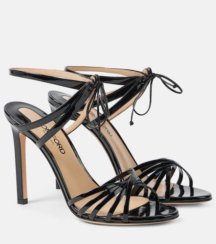 Angelica 105 patent leather sandals - Tom Ford - Modalova