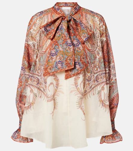 Blusa Rhiannon con fiocco paisley - Zimmermann - Modalova