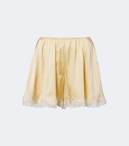 Chloé Shorts de satén de seda - Chloe - Modalova