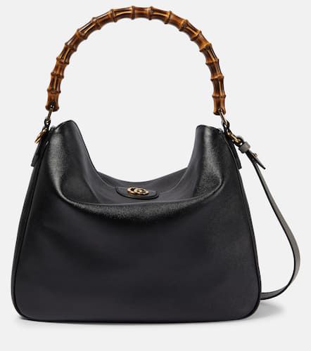 Diana Large leather tote bag - Gucci - Modalova