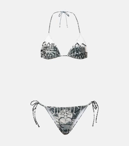 Bedruckter Bikini - Jean Paul Gaultier - Modalova