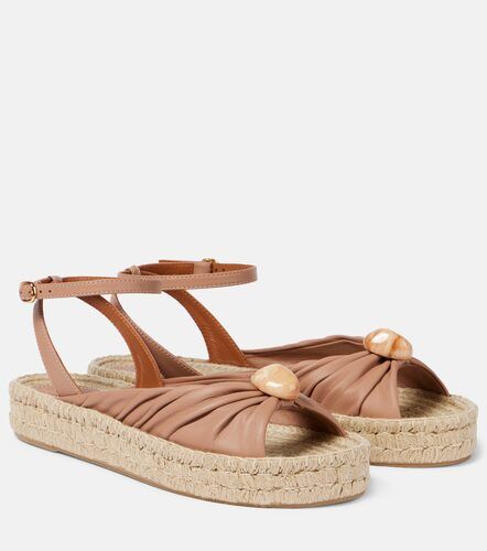 Gleam leather espadrille sandals - Zimmermann - Modalova