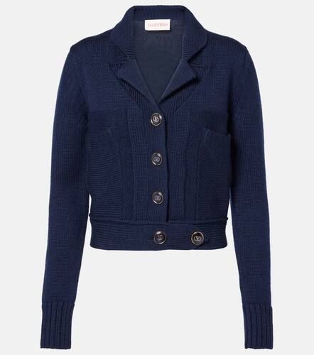 Valentino Wool and cotton cardigan - Valentino - Modalova