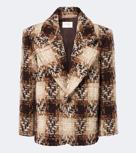 Sandalias Crasher de satén con plataforma - Saint Laurent - Modalova