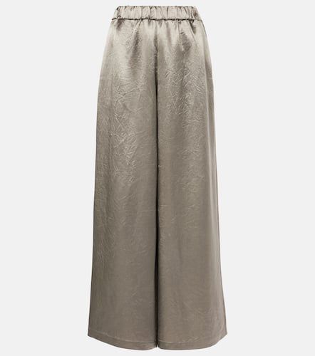 Accanto satin wide-leg pants - Max Mara - Modalova