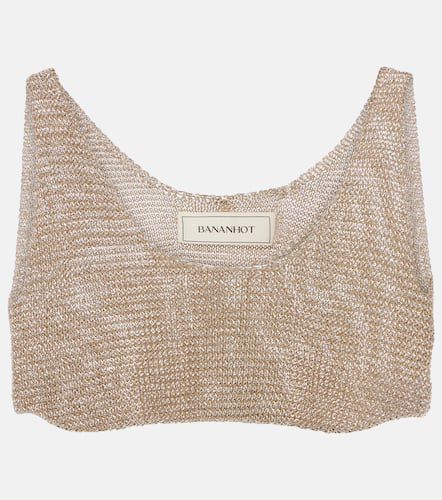 Bananhot Knitted lamÃ© bra top - Bananhot - Modalova