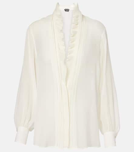 Tom Ford Ruffled silk blouse - Tom Ford - Modalova