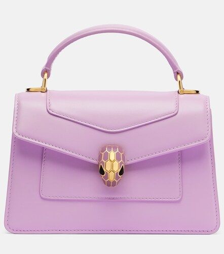 Serpenti Forever Mini leather top-handle bag - Bvlgari - Modalova