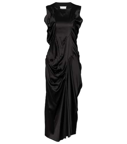 Stretch-silk satin midi dress - Maison Margiela - Modalova