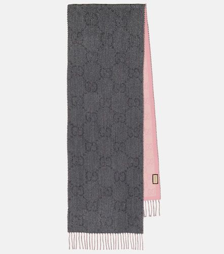 Gucci GG wool-blend jacquard scarf - Gucci - Modalova