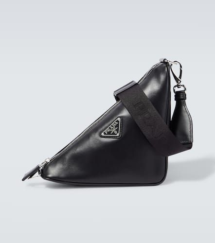 Prada Triangle leather shoulder bag - Prada - Modalova