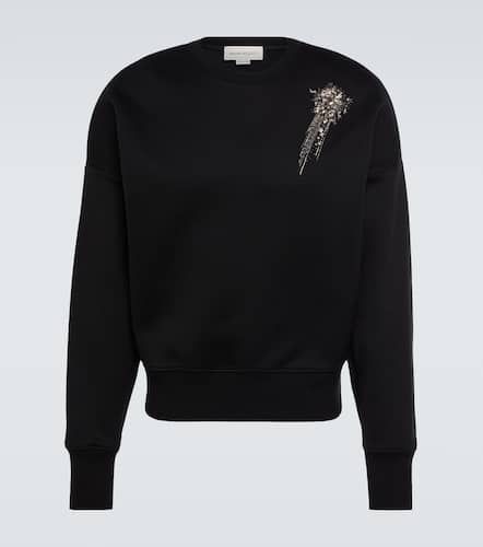 Verziertes Sweatshirt Cut and Sew - Alexander McQueen - Modalova