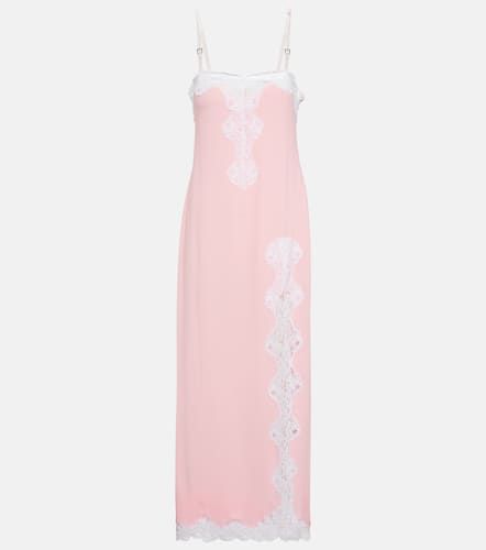 Robe longue à dentelle - Christopher Kane - Modalova