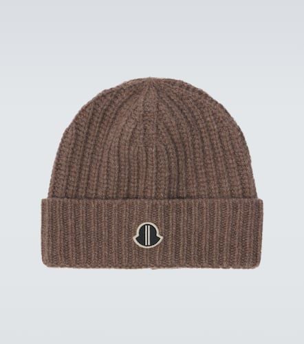 X Rick Owens wool and cashmere beanie - Moncler Genius - Modalova