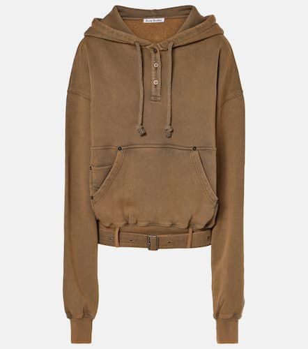 Sudadera con capucha de algodón - Acne Studios - Modalova