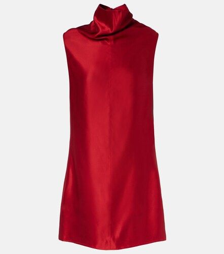 Daria turtleneck satin minidress - Khaite - Modalova