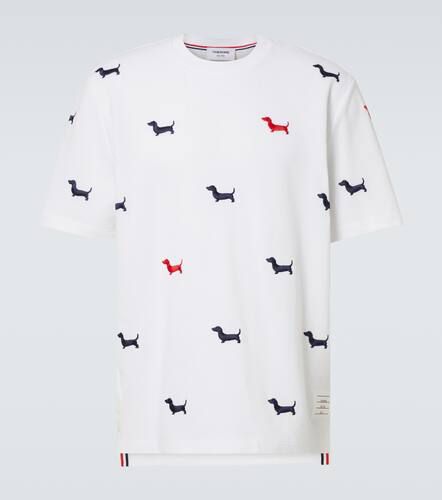 Camiseta Hector de piqué de algodón - Thom Browne - Modalova