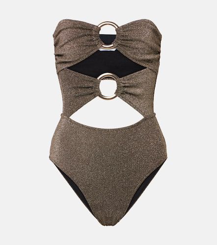 Anya cutout lamÃ© swimsuit - Alexandra Miro - Modalova