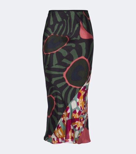 Falda midi estampada - Dries Van Noten - Modalova
