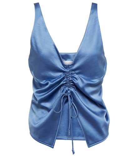 Nanushka Klara drawstring satin top - Nanushka - Modalova